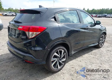 2019 Honda Hr-V Sport z USA, uszkodzony, nr VIN 3CZRU6H17KG710887
